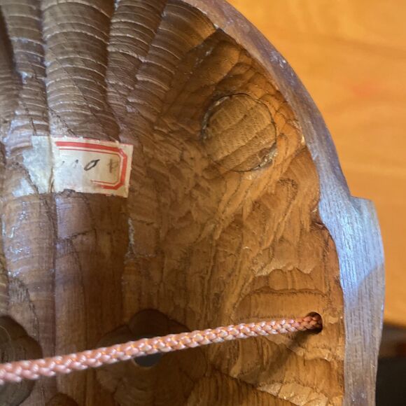 VTG Authentic Japanese Noh Demon Mask "Hannya" - Hand-carved Wood From Japan - Picture 13 of 15